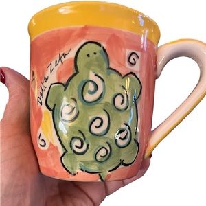 Delta Zeta Turtle mug